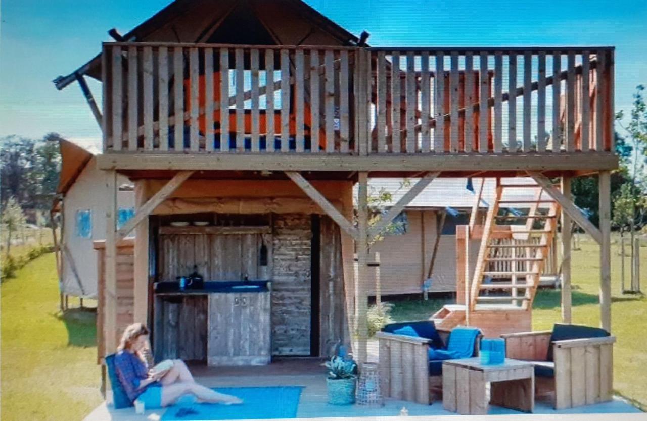 Tente Cabane Du Camping Hautoreille Bannes  Exteriör bild